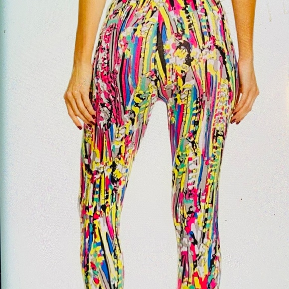 Drip Paint Leggings - Picture 2 of 4